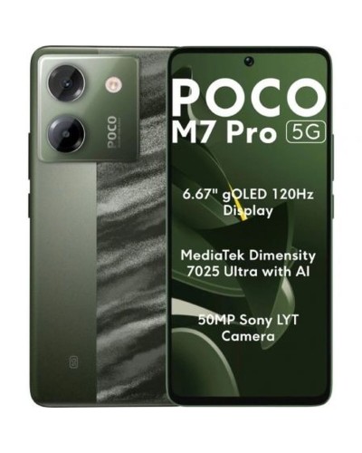 Smartphone Xiaomi POCO M7P 5G 12-512 GR Octa Core 12 GB RAM 512 GB Groen 6,67"