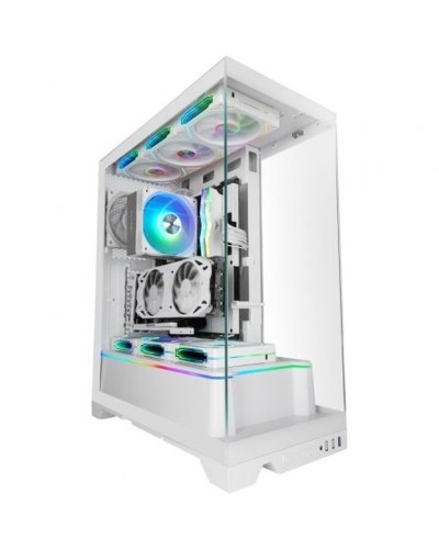 ATX Semi-Tower Gehäuse Mars Gaming MCPRISMAW Weiß