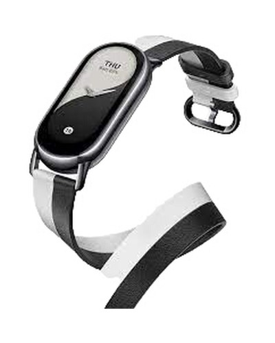 Watch Strap Xiaomi CORREA BAND 8 D WRAP White Black