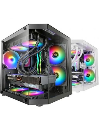 ATX Semi-tower Box Mars Gaming MC3TLITE Black