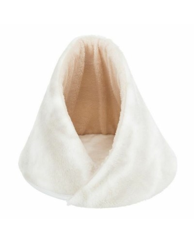 Cuscino Trixie Bianco Taupé Ø 43 × 35 CM