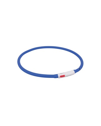 Hundehalsband Trixie Flash USB Kobaltblau XS-XL