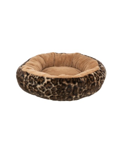 Hundebett Trixie Leo Braun Hellbraun Ø 50 cm