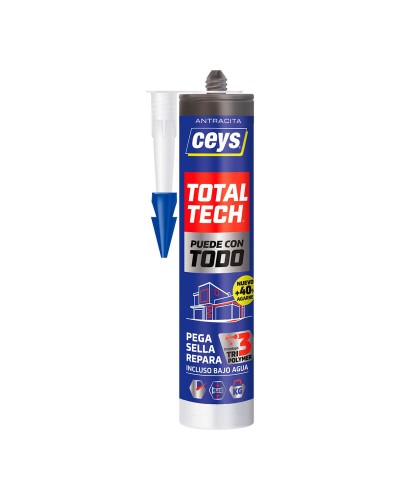 Scellant/Adhésif Ceys total tech Anthracite 290 ml