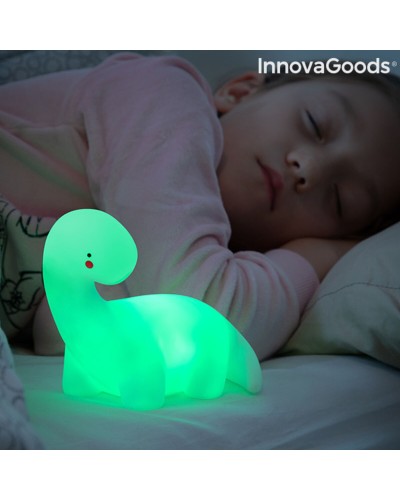 Lámpara Dinosaurio LED Multicolor Lightosaurus InnovaGoods IG815318 (Reacondicionado A)