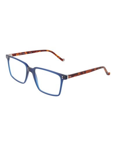 Hackett London HEB290 Monture de Lunettes Homme - Écaille Marron, Taille 56
