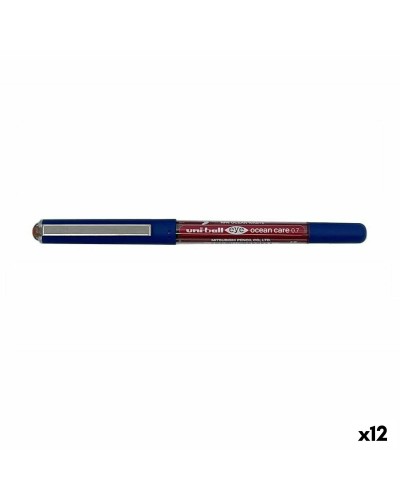 Liquid ink pen Uni-Ball Eye Ocean Care 0,7 mm Red (12 Units)