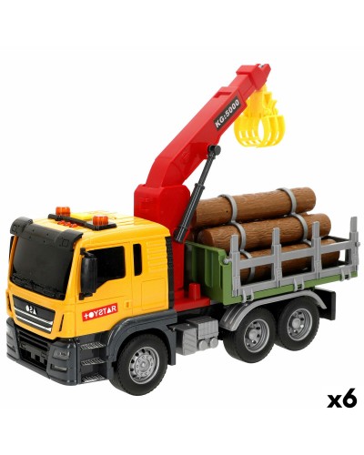 Nosturikuorma-auto Speed & Go 26 x 13 x 10 cm (6 osaa)