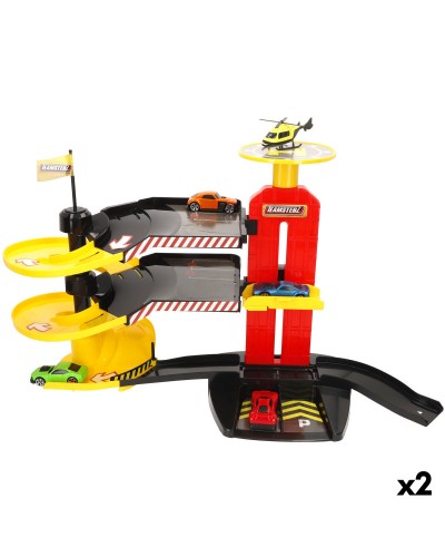 Parkeringsgarage med fordon 53 X 30 X 24 CM (2 antal)