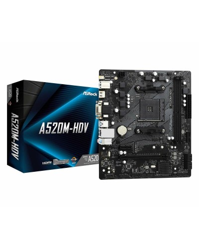 Carte Mère ASRock A520M-HDV AMD A520