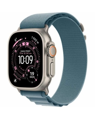Montre intelligente Apple MEWM4QF/A Bleu Titane 49 mm