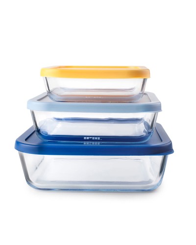 Ensemble de 3 Boîtes à Lunch Ibili 689200