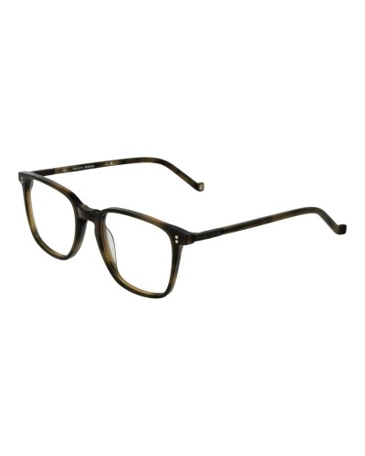 Hackett London HEB267: Gafas de Hombre Rectangulares, Negro/Plata - Talla 51

