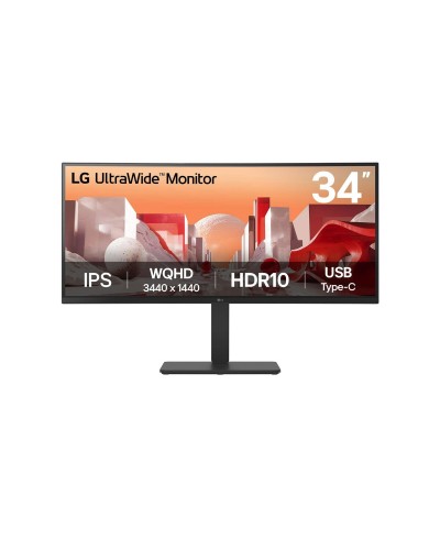 Näyttö LG 34BA75QE-B Wide Quad HD 34"