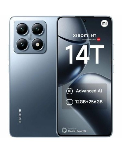 Smartphone Xiaomi 14T 12-256 BL Octa Core 12 GB RAM 256 GB Azzurro