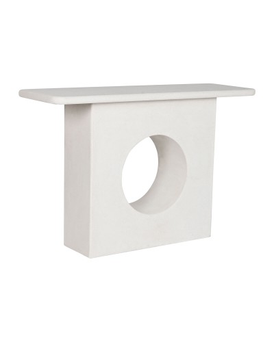 Console Home ESPRIT Geel Wit Spar Hout MDF 120 x 40 x 80 cm