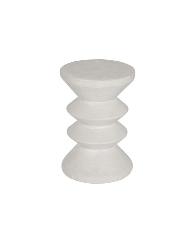 Petite Table d'Appoint Home ESPRIT Blanc Résine 31 x 31 x 45 cm