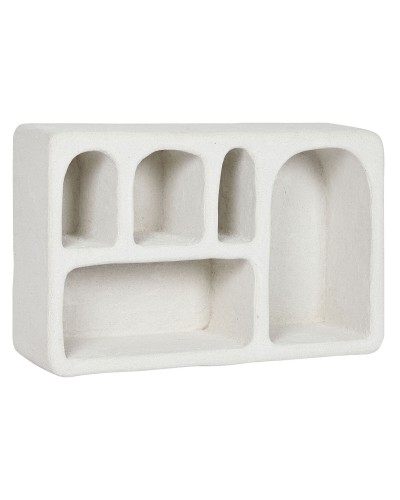 Planken Home ESPRIT Wit Spar Hout MDF 80 x 18 x 48 cm Voor aan de muur