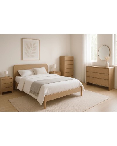 Cassettiera Home ESPRIT Marrone Naturale
