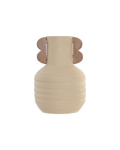 Vaas Home ESPRIT Bruin Beige Terra cotta Mangohout