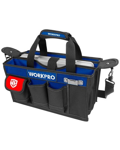 Gereedschapstas Workpro 39 x 22 x 29 cm Stof 28 L