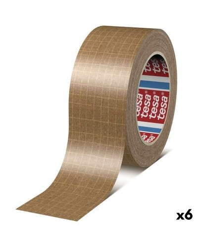Ruban adhésif TESA TESAPACK Marron 50 mm x 25 m Emballage (6 Unités)