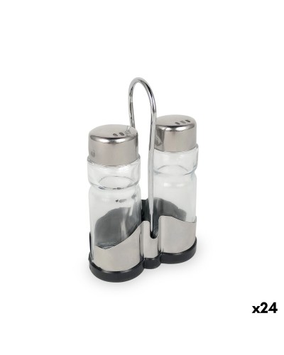 Portasale con Coperchio My Bar Metallo 47 ml 2 Pezzi (24 Unità)