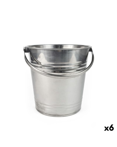 Ice Bucket My Bar Steel 4 L 20 x 20 cm (6 Units)