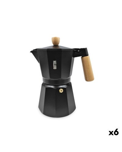 Italiaanse Koffiepot Quttin Aluminium 0,3 L (6 Stuks)