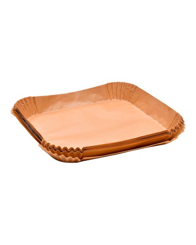 Papper för luftfritös Masterpro foodies mp 26 x 26 x 4,5 cm Bricka 50 antal