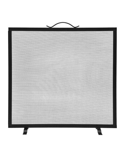 Protector para Chimenea EDM 85748 Negro 60 x 0,5 x 60 cm