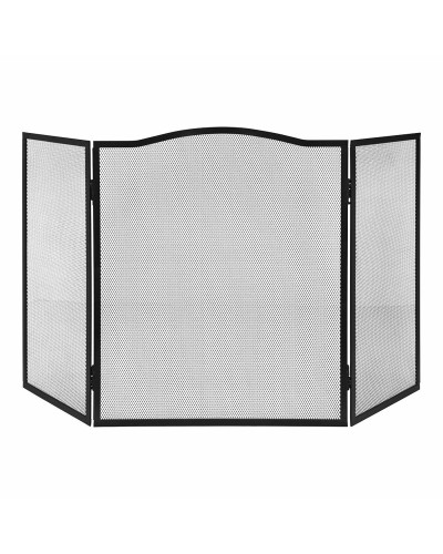 Protector para Chimenea EDM 85749 Negro 101 x 0,5 x 61 cm