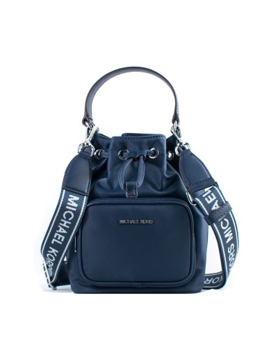 Borsa a Tracolla Michael Kors KHAI Azzurro 17 x 20 x 11 cm