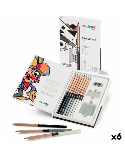 Tekenset Carioca PLUS DRAWING (6 Stuks)