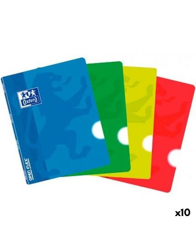 Notitieboekje Oxford CLASSIC OPENFLEX Multicolour A5 48 Lakens (10 Stuks)
