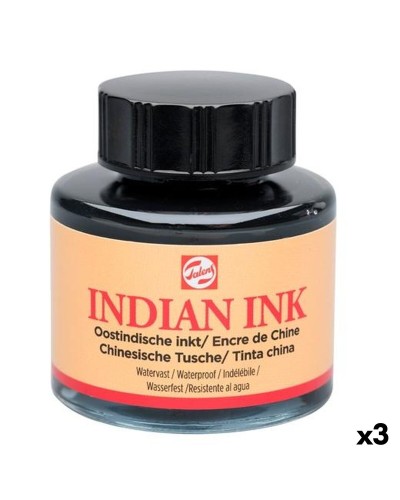 Inchiostro Talens Indian Ink Nero 30 ml (3 Unità)