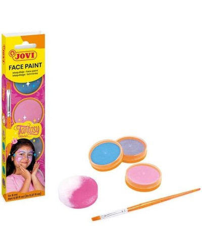 Kit de maquillage pour enfant Jovi Fantasy Multicouleur (12 Unités)
