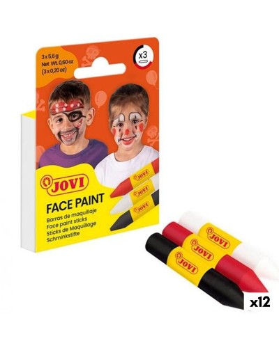 Kit de maquillage pour enfant Jovi SCARY Multicouleur (12 Unités)