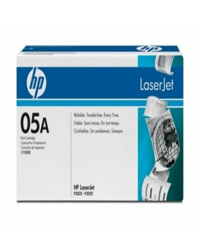 Toner original HP CE505A Noir