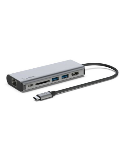 Hub USB Belkin AVC008BTSGY Silberfarben