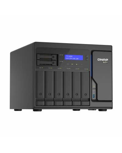 Netwerkopslag NAS Qnap TS-H886-D1602-8G Zwart