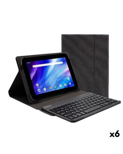 Case for Tablet and Keyboard Nilox Black