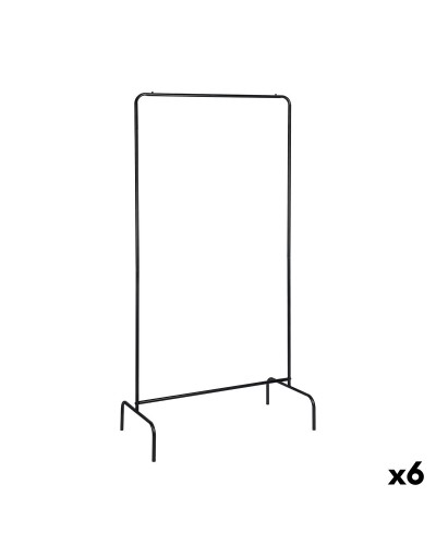 Garderobe MobleKit Schwarz 16 mm 80 x 40 x 160 cm (6 Stück)