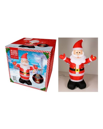 Kerstman BASIC & CO 120 x 70 x 190 cm Opblaasbaar