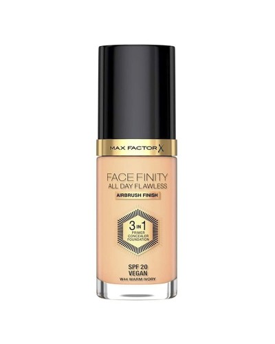 Pohjameikkivoide Max Factor Facefinity 3-in-1 Spf 20 Nº 44-warm ivory 30 ml