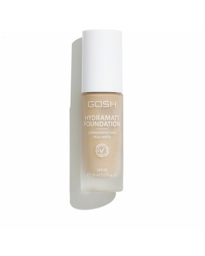 Pohjameikkivoide Gosh Copenhagen HYDRAMATT Nº 006-Medium Light- Neutral Spf 15 30 ml