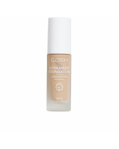 Base Cremosa per il Trucco Gosh Copenhagen HYDRAMATT Nº 008-Medium-Neutral Spf 15 30 ml