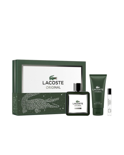 Cofanetto Profumo Uomo Lacoste LACOSTE ORIGINAL EDP 3 Pezzi