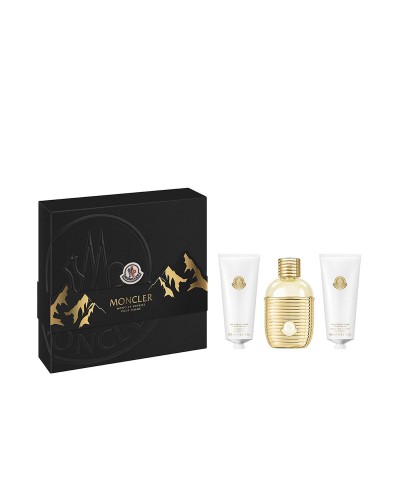 Parfumset voor Dames Moncler SUBTLE SEDUCTION EDP 3 Onderdelen