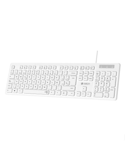 Clavier Subblim SUBKBC0SSK51 Blanc Espagnol Qwerty